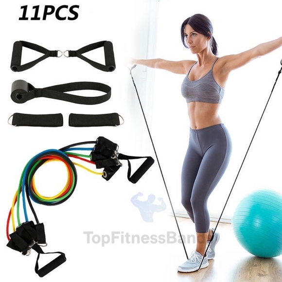 Home Workout Resistance Bands - Picture 2 of 4